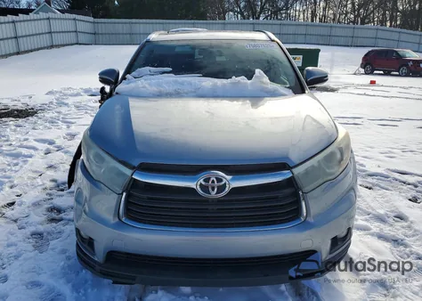 2015 Toyota Highlander Xle из США, поврежденный, VIN 5TDKKRFH6FS115664